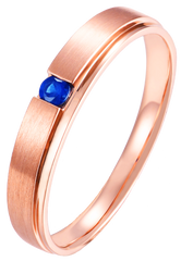 Eternal Love 18K Ruby and Diamond Couple Rings