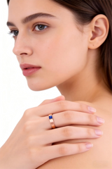 Eternal Love 18K Ruby and Diamond Couple Rings