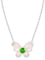 PT950 Platinum Diopside Necklace – Style S-DAA33626
